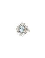 Anillo Damiani Mujer Mimosa in Oro blanco Acquamarina 20071349 - 20071349